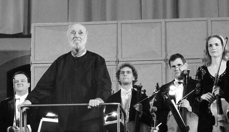 Kurt Masur am Pult der Dresdner Philharmonie am 6. Dezember 2012 im Dresdner Albertinum (Foto: Martin Morgenstern)