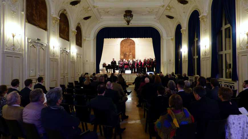 Jubiläumskonzert der Frankfurter Loge "zur Einigkeit" im Januar 2017