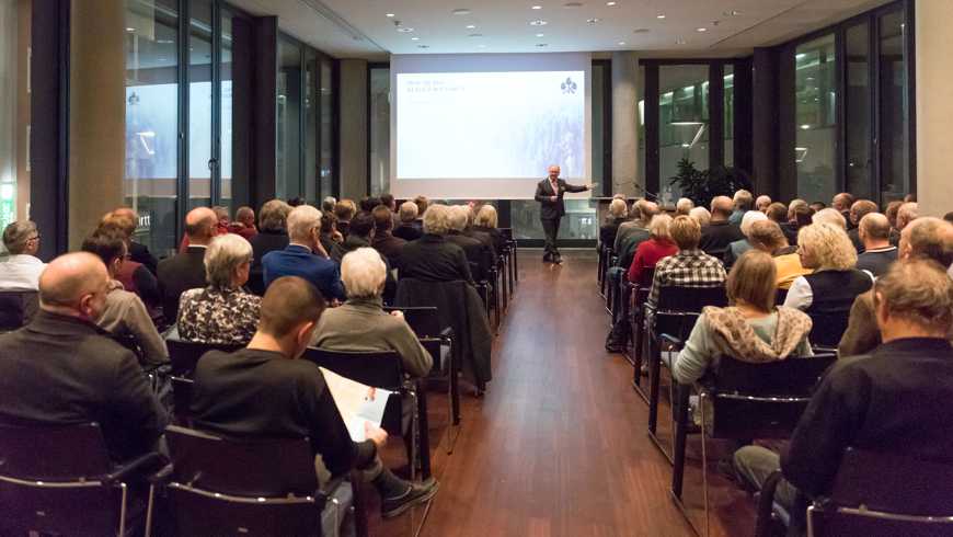 Über 80 Besucher lauschten und diskutierten in "Ulms Neuer Mitte"