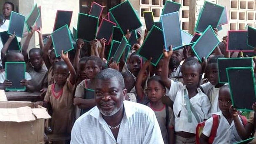 Br. Bonito de Souza engagiert sich für Bildung in Togo