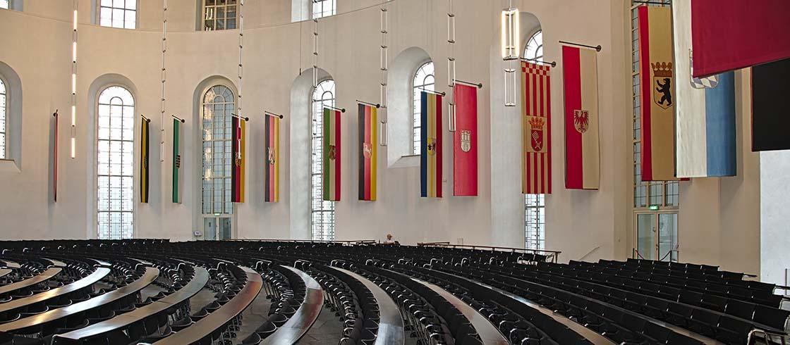 Innenansicht der Frankfurter Paulskirche (Foto: Matthias / stock.adobe.com)